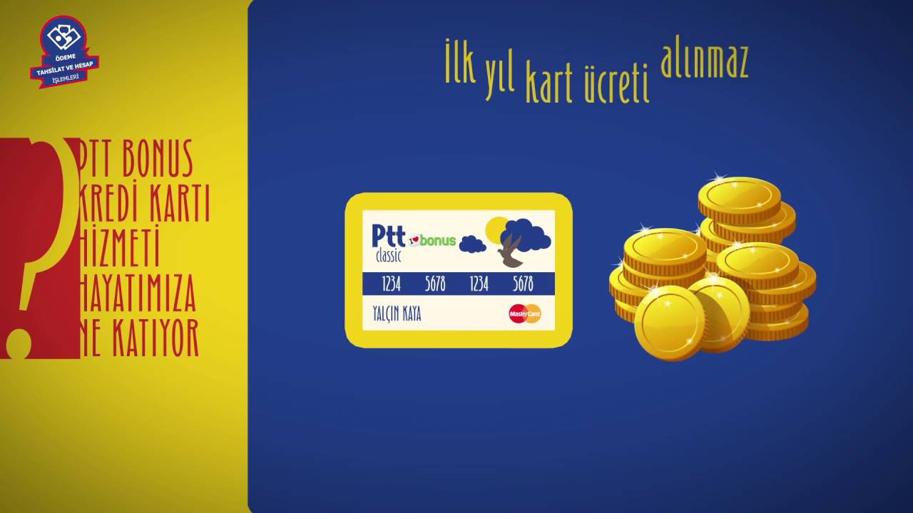 PTT Bonus Kredi Kartı Başvurusu