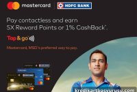 HDFC Mastercard Tap n Pay: Earn 5X Rewards or 1% Cashback