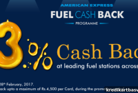 Earn 3% Fuel Cashback with Your American Express Card