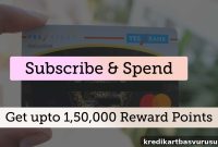Yes Bank Credit Card Offer: Earn Up to 150,000 Reward Points on Spend
