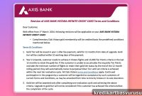 Axis Vistara Infinite Cardholders Lose Gold Tier on Renewal from March 1, 2024