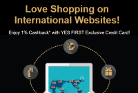 Earn 1% Cashback on International Purchases with YES Bank Cards
