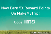 Makemytrip 10x Reward Points Return for HDFC Credit Card Users