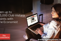 Get up to 25,000 Club Vistara Points with The Economist Subscription