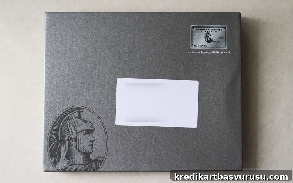 amex platinum cover box