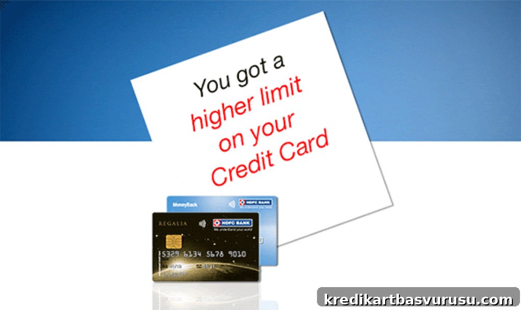 HDFC Auto Credit Limit Enhancement