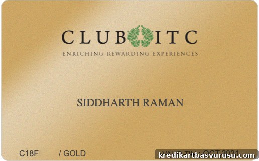 Club ITC Gold Membership Card