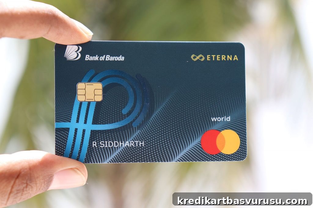 Bank of Baroda Eterna Credit Card