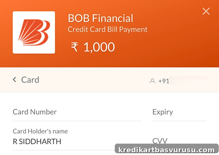 BOB Eterna Credit Card Review: Firsthand User Experience and Benefits 14 BOBCards bill payments