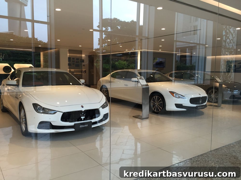 Maserati showroom