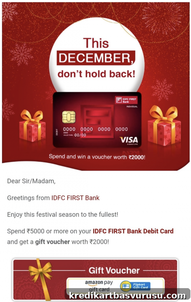 IDFC Debit card offer