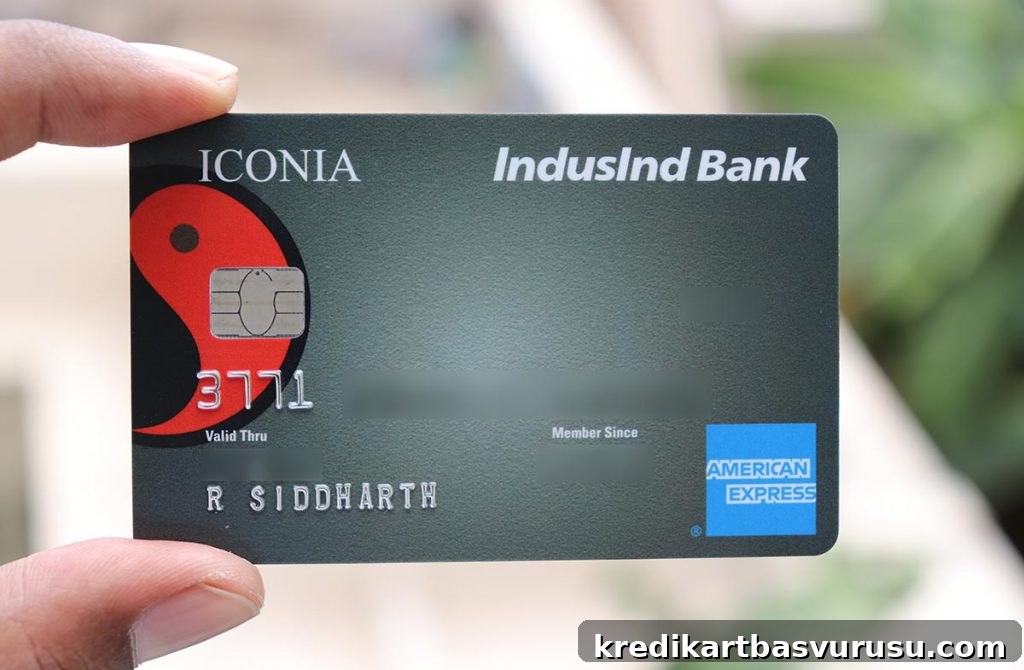 IndusInd Iconia Amex Credit Card
