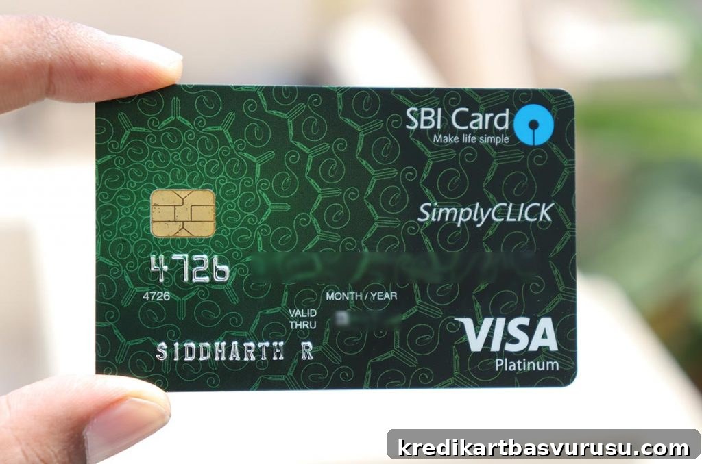 SBI SimplyClick Credit Card