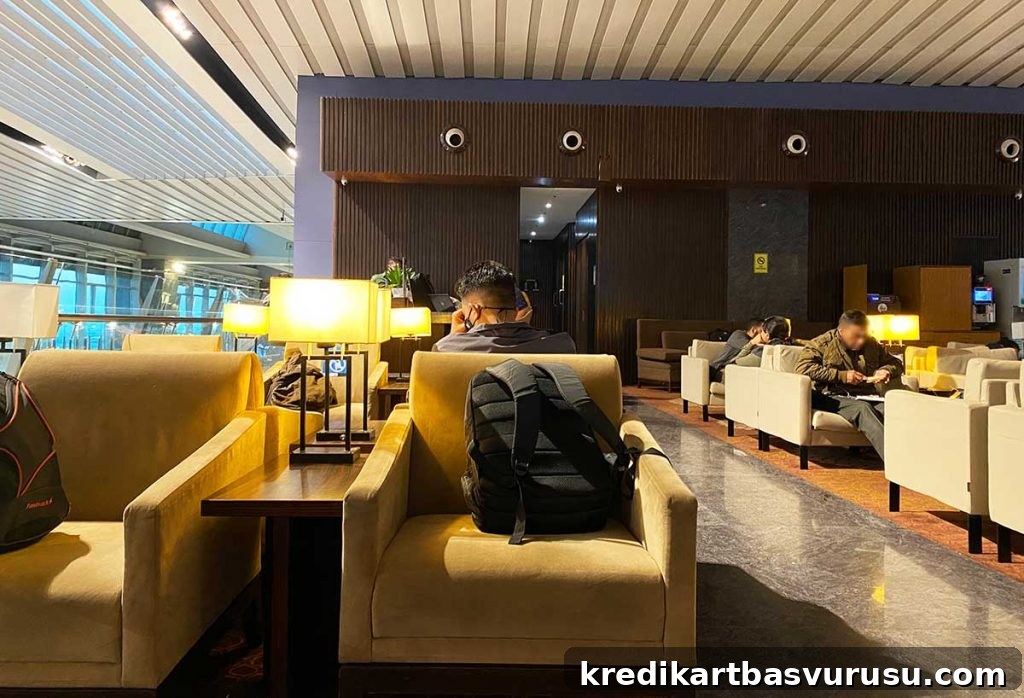 Bengaluru (BLR) Domestic Airport Lounge Review: Business Class Section Insights 3 BLR domestic Lounge - Common Area