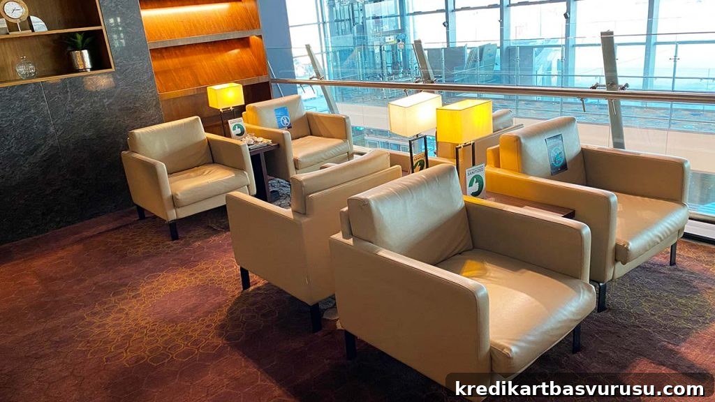 Bengaluru (BLR) Domestic Airport Lounge Review: Business Class Section Insights 7 BLR Domestic Lounge - Business Class Section - Seating Area