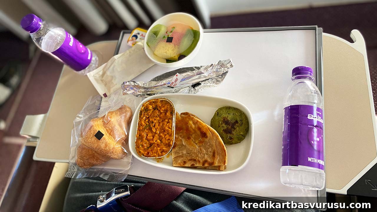 Vistara Business Class Food - Non Veg