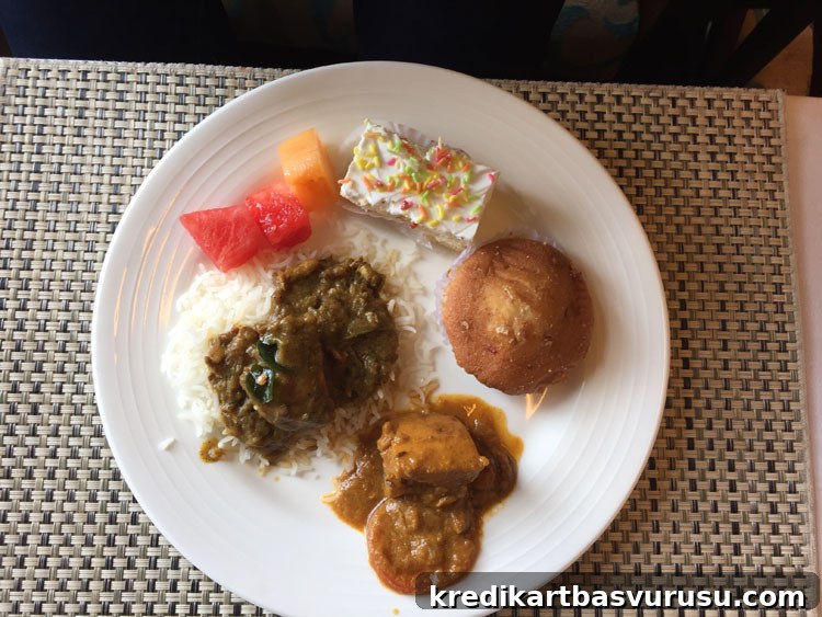 Earth lounge cochin food (My friend's plate :D )