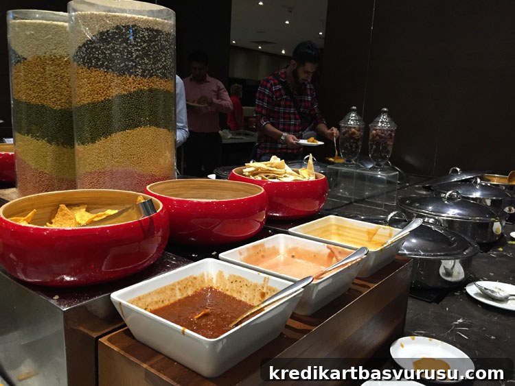 Plaza Premium Lounge at Delhi - starters