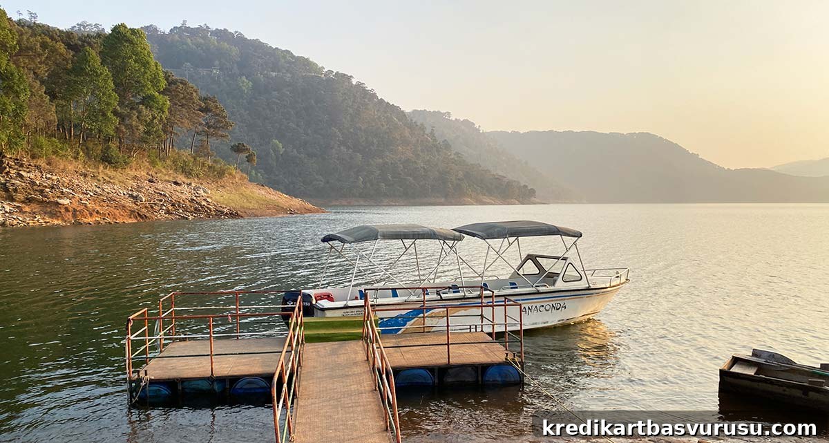 Boat at Umiam Lake