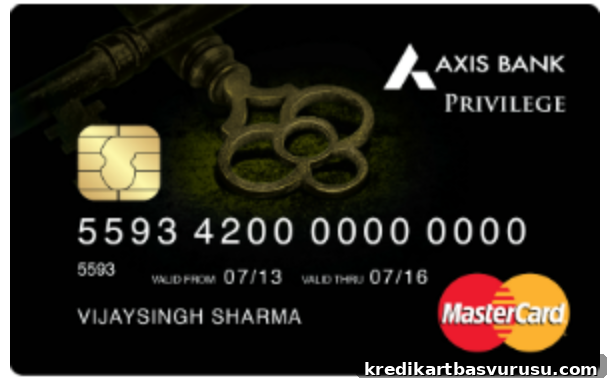 Axis Bank Privilege Credit Card
