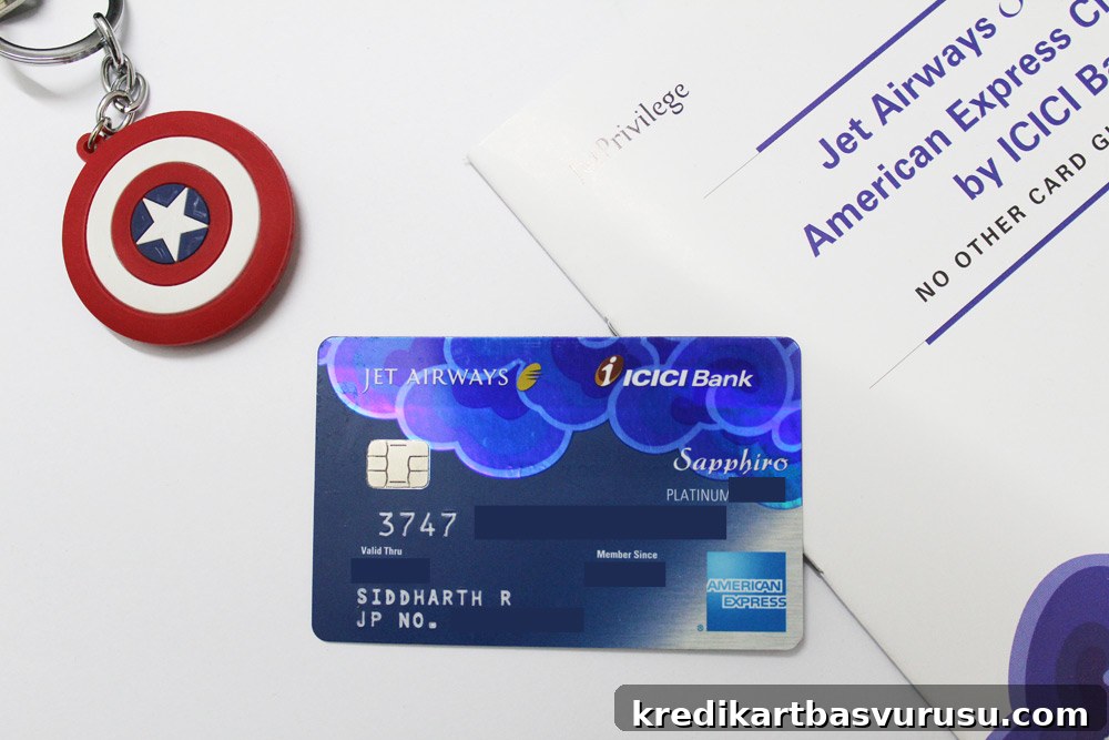 ICICI Jet Sapphiro Credit card