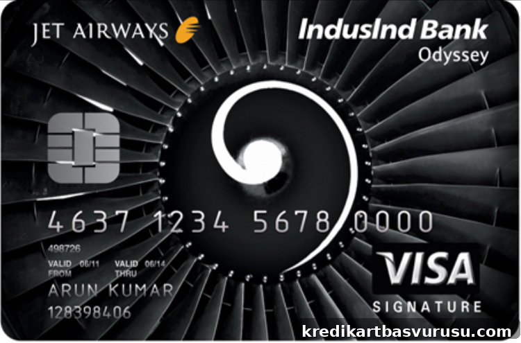 IndusInd Bank Jet Airways Odyssey Credit Card