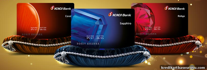 New ICICI coral Ruby Sapphiro Credit Cards