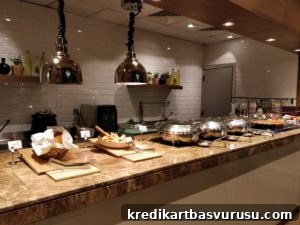 Dessert selection