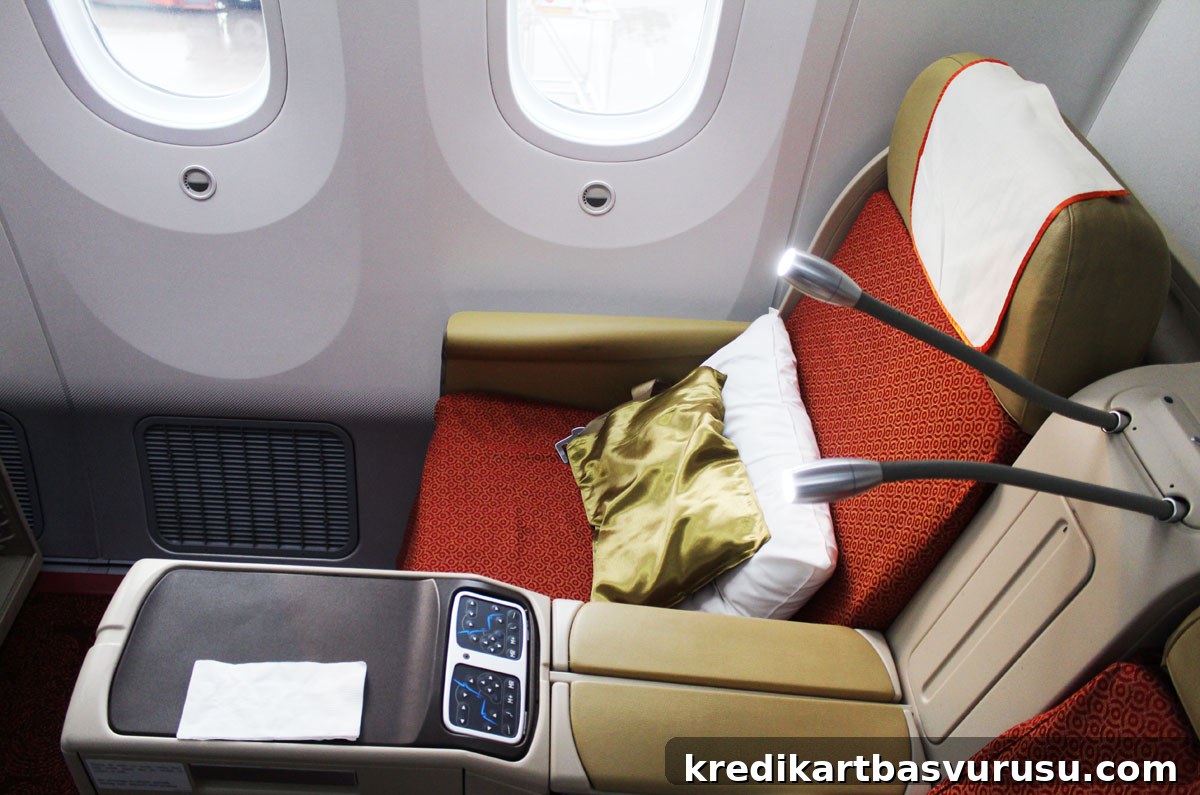 Air India Business Class seat