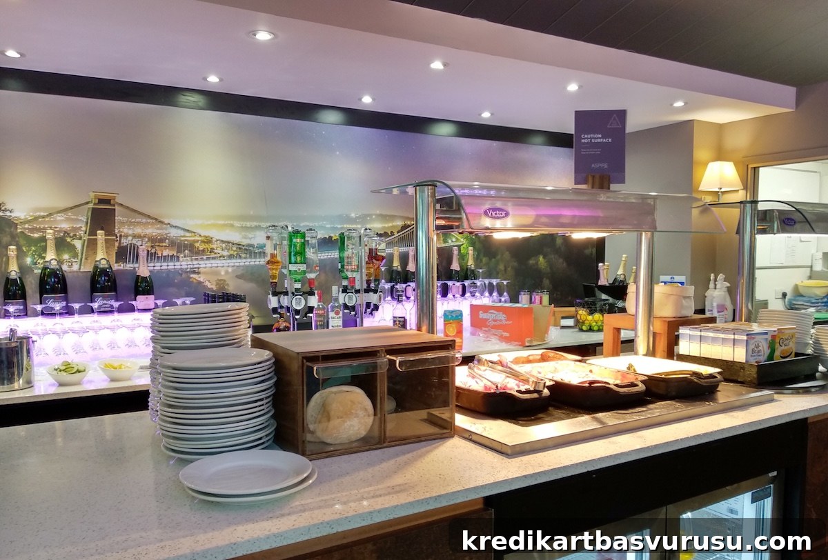 Aspire Airport Lounge Bristol – Drinks