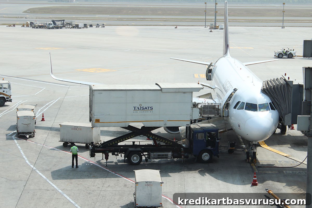 Aircraft view from lounge