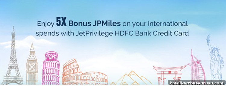 HDFC 5X JPMiles on international spends