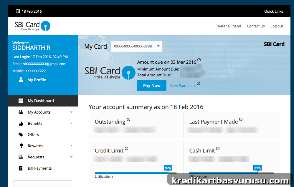 sbicards_netbaning