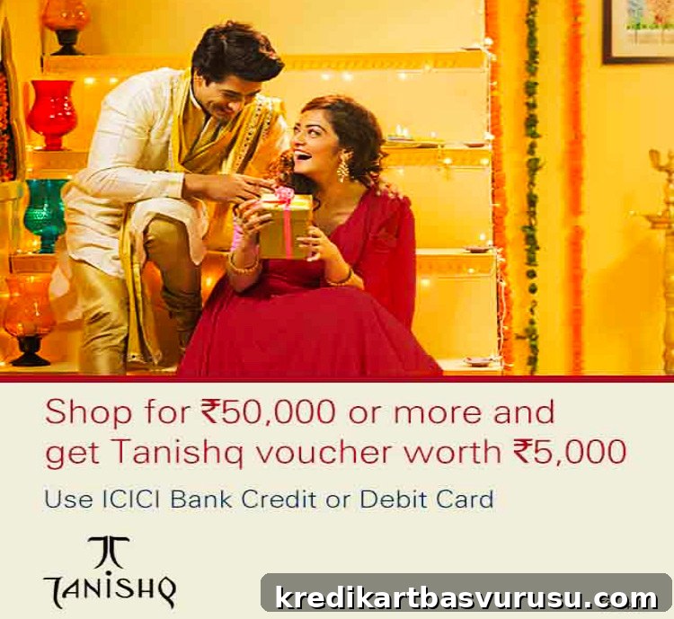 ICICI Diwali Offer – Tanishq voucher