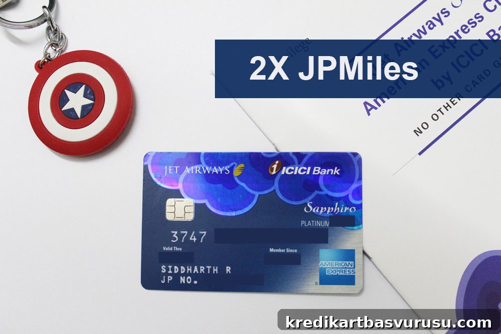 2X JPMiles on ICICI Jet Cards