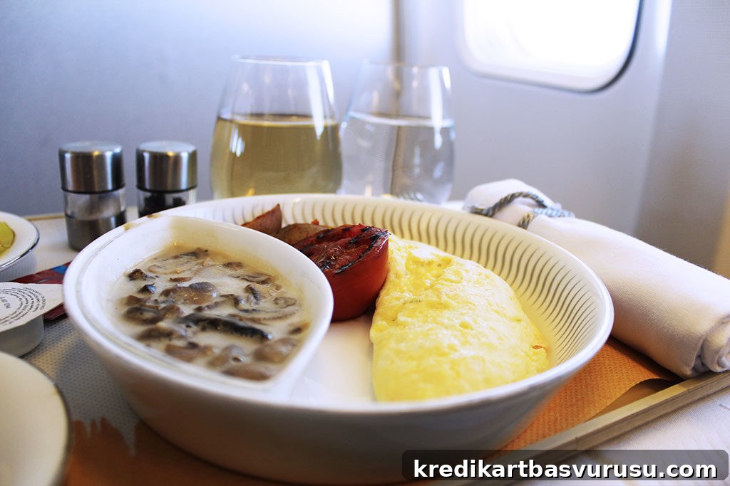 Jet Airways Business Class – Food 2