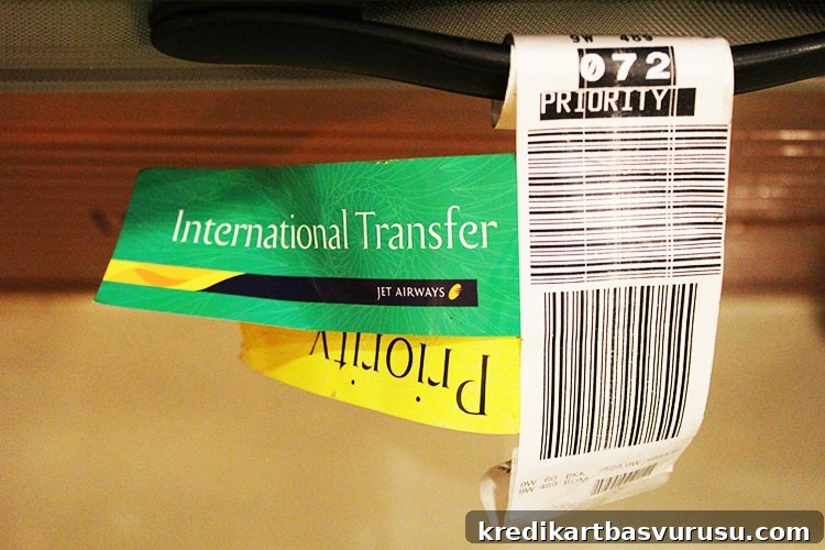 Jet Airways Business Class – Luggage Tag