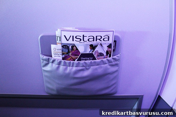 Vistara Business Class – Bulkhead