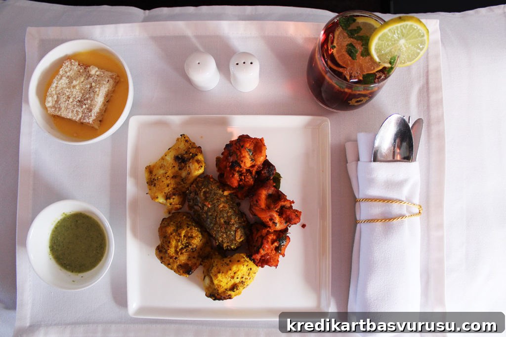Vistara Business Class – Food Tray
