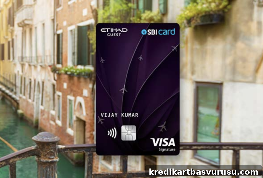 Etihad Guest SBI Credit card