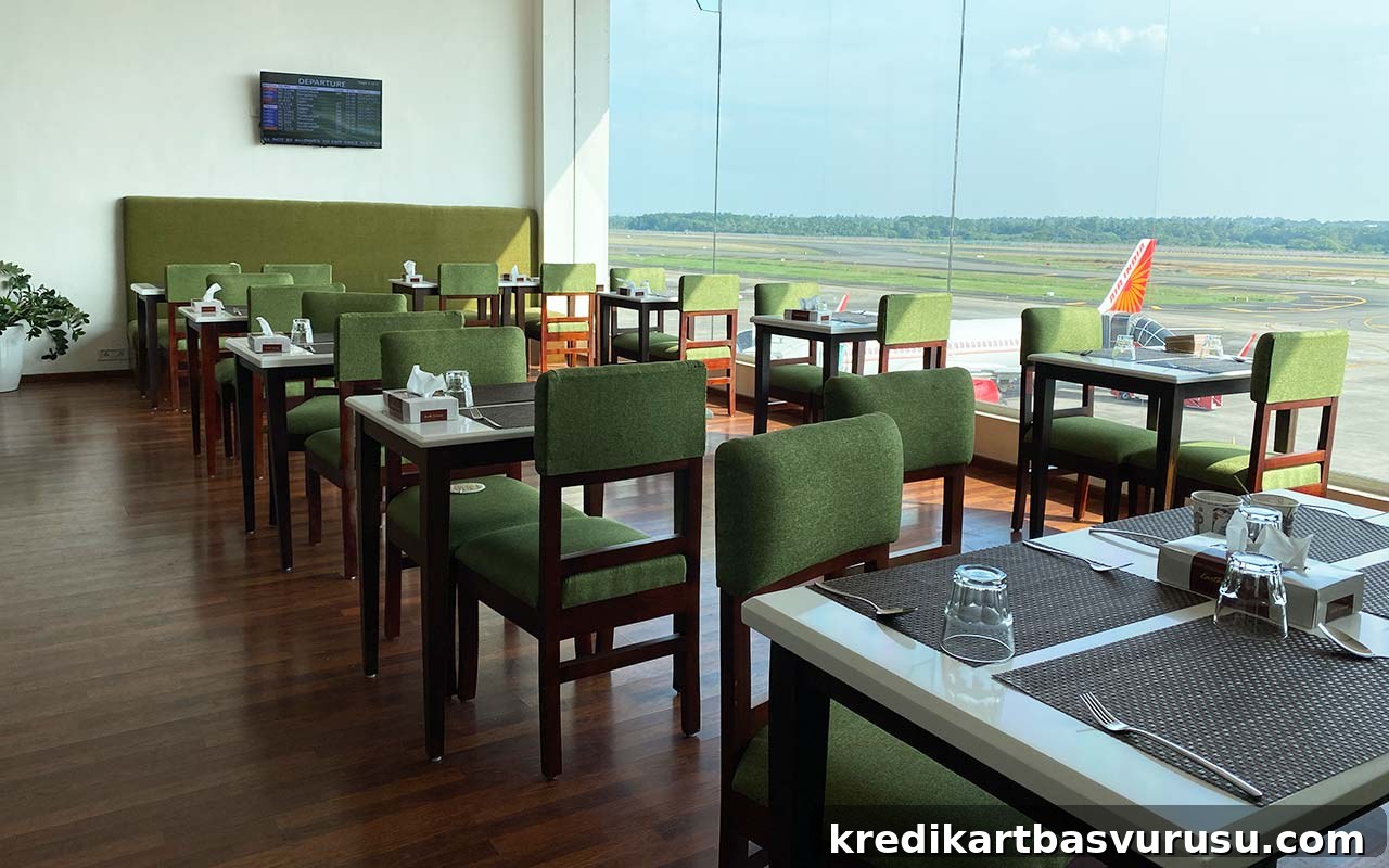 Business class - Dining section