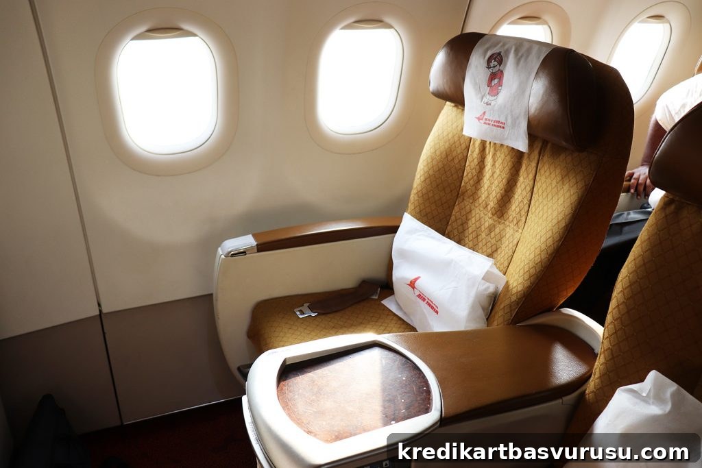 Air India Business Class – Seat