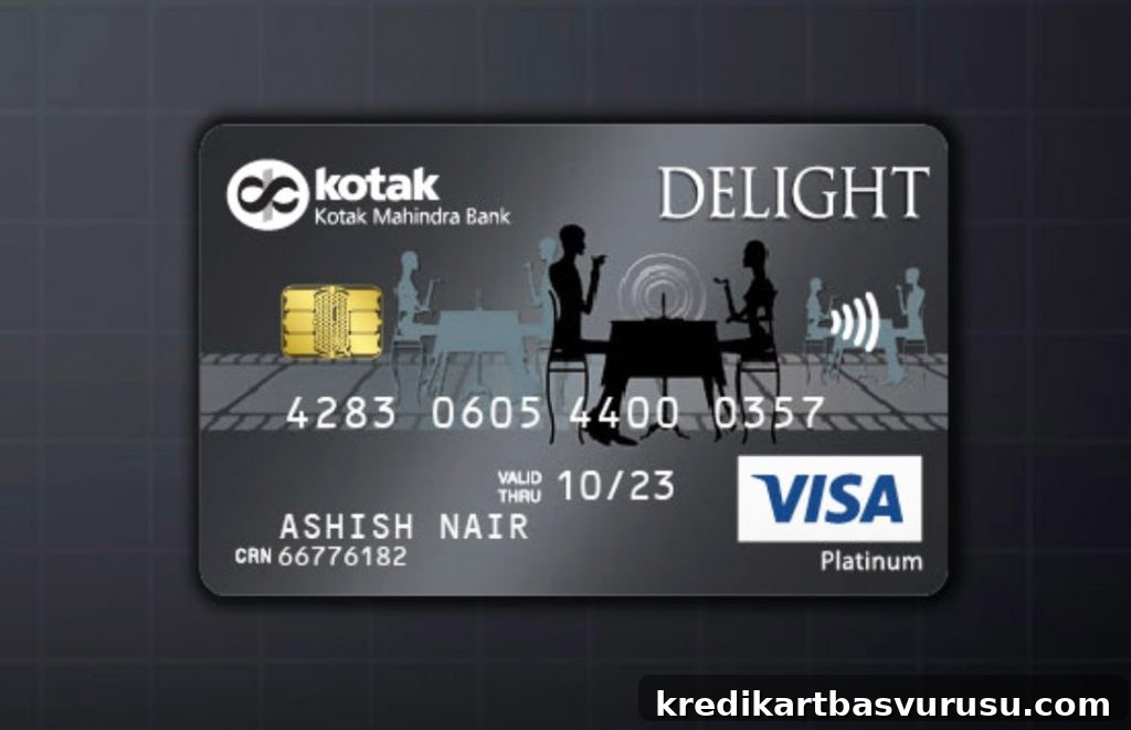 Kotak Delight Platinum Credit Card