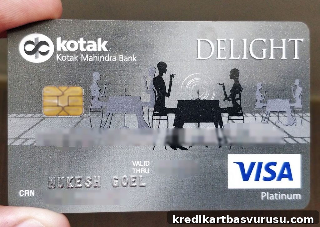 Kotak Delight Platinum card image