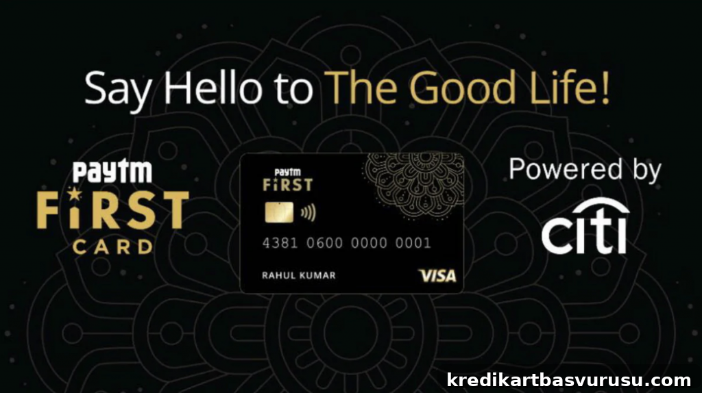 Paytm First Credit Card
