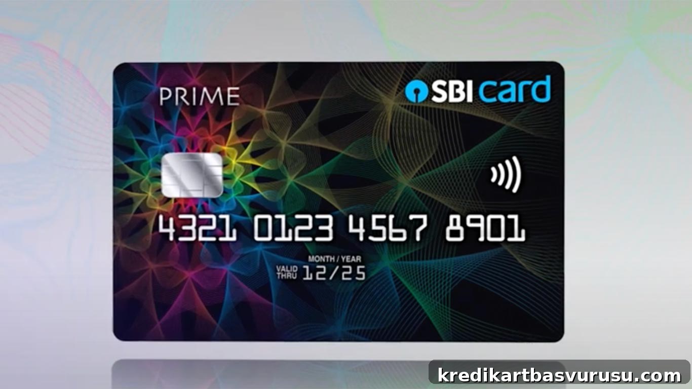 SBI Card prime design