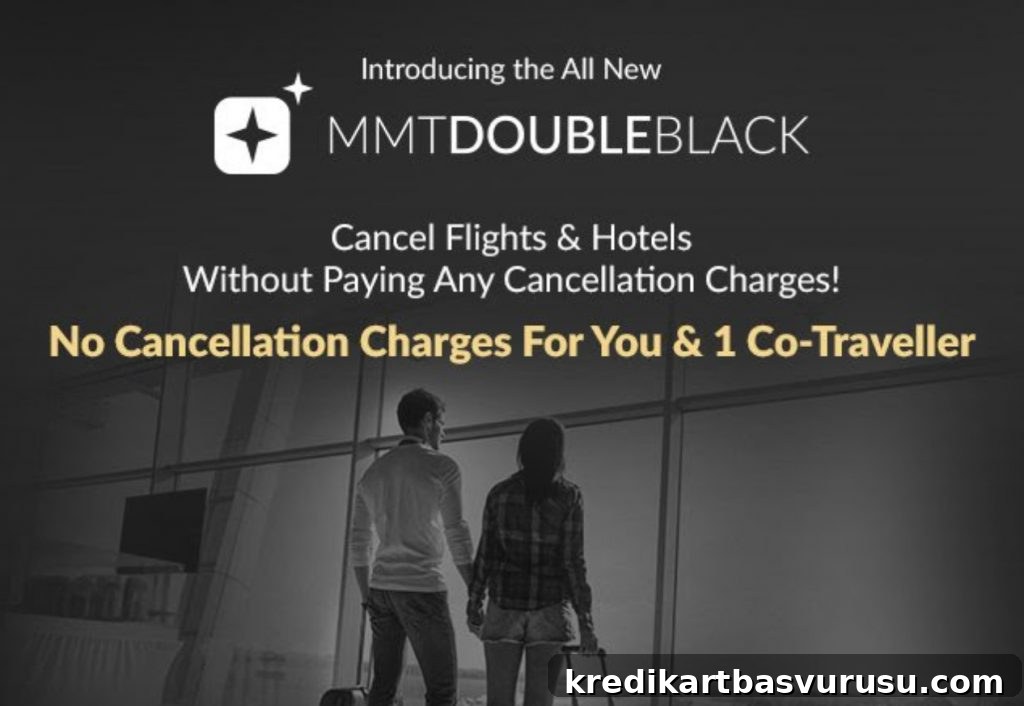 MMT DoubleBlack card and travel