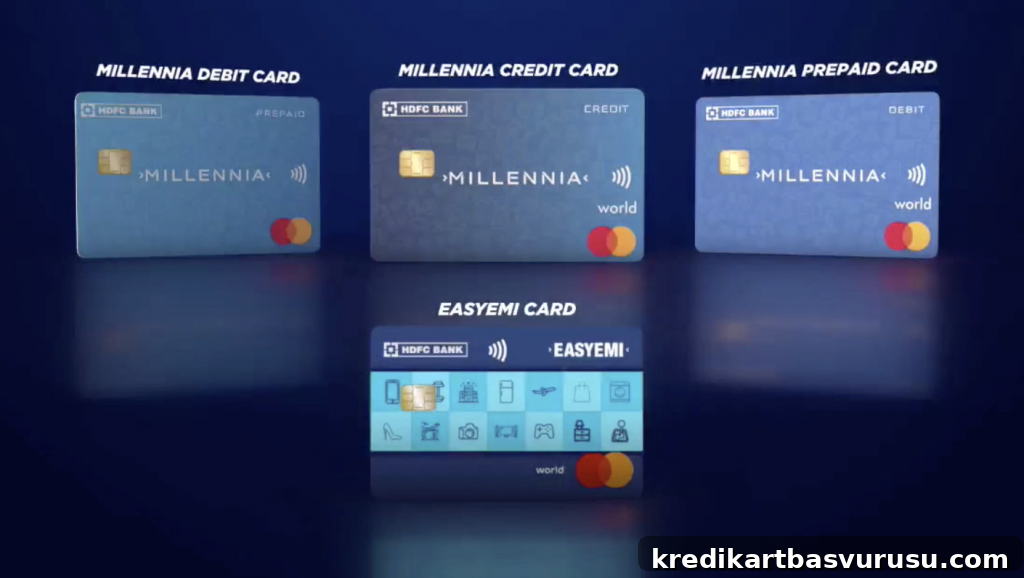 HDFC Millennia cards overview