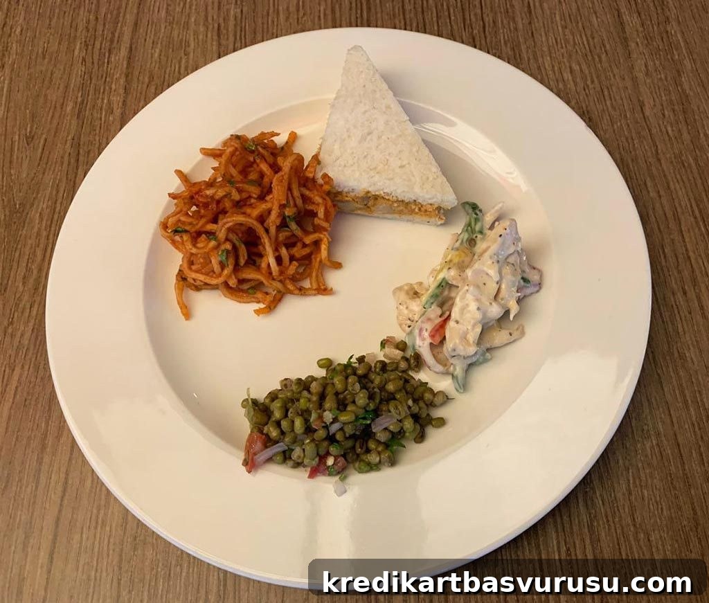 More buffet items