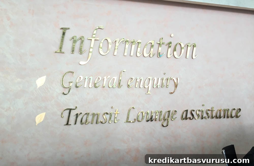 Bangalore Transit Lounge Reception